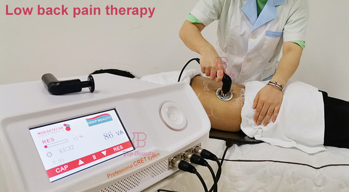Ret Cet Rf Spa 448k Tecar Therapy Machine For Body Physiotherapy Relieve Pain