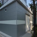IAF 1.0mm Light Steel Frame Villa Houses With Shutter Door