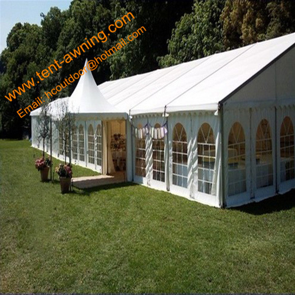 Aluminum PVC Party Tents Wholesale Fire Retardant Heavy Duty Clear Span Tent