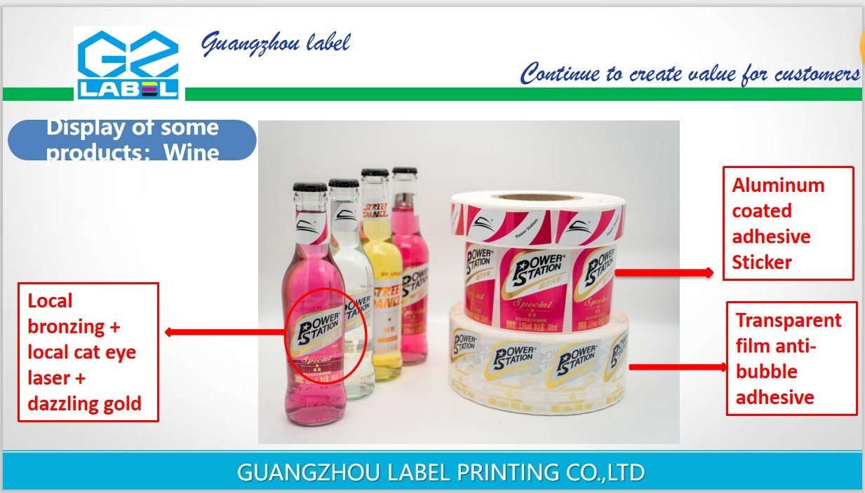 Professional Customized Label Sticker Water Dissolvable Washdown Resistant Temperature Indicating