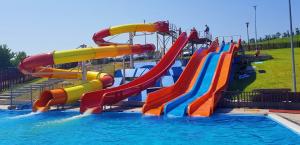 Wholesale Water Play Park Fiberglass Water Slide For Above Ground Swimming Pool from china suppliers