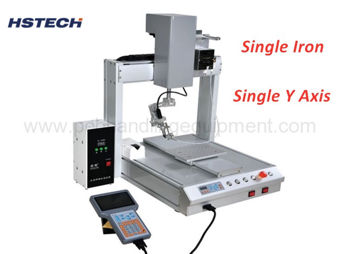 Manual Programming Windows Based 4 Axis Automatic Soldering Robot for PCBA Soldering