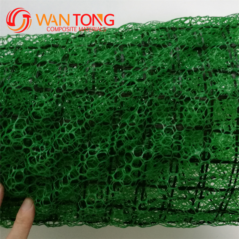 3D Geomat Erosion Control Green Black for Road and Mountain Slope Protection Earthwork
