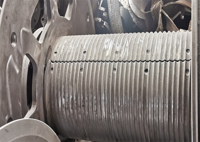 Split Type Nylon Or Steel Material Lebus Drum Sleeves For Crane / Winch