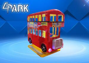 Wholesale Amusement park equipment EPARK London Bus 3 seats swing kids ride on machine game Machine from china suppliers