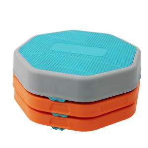 Wholesale Fitness Workout Adjustable Platform Octagon Aerobic Step PP TPE from china suppliers
