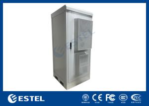 Wholesale Powder Coated Outdoor Telecom Cabinet With Dual Cooling System And Power System from china suppliers