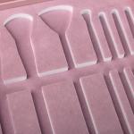 High Quality Paper Cardboard Gift Box Pink Hair Makeup Brush Set Packaging Box