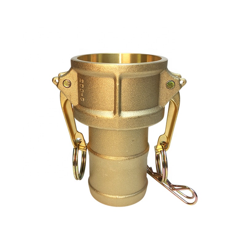 NPT Threads Camlock Type C Coupler Quick Connect Grooved Fittings Hose Coupling for 20-232 Temperature Range Applications