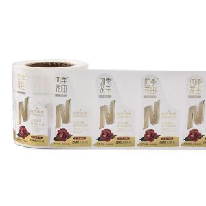Wholesale Custom Adhesive Waterproof Label Synthetic Paper Body Wash Bottle Packaging from china suppliers