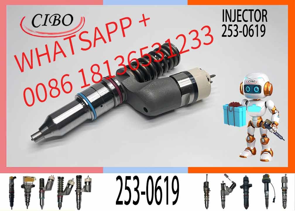 New Diesel Engine 3406E Fuel Injector 253-0619 10R-7232 For Engine - Industrial 3406E