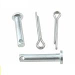 Zinc Plated Metal Steel Clevis Rivets And Pins 4.8 Flat Head 3-60mm