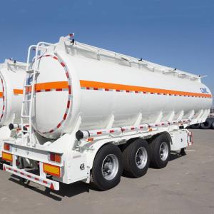 Wholesale Explosion Proof Carbon Steel 45CBM Fuel Tanker Trailer from china suppliers