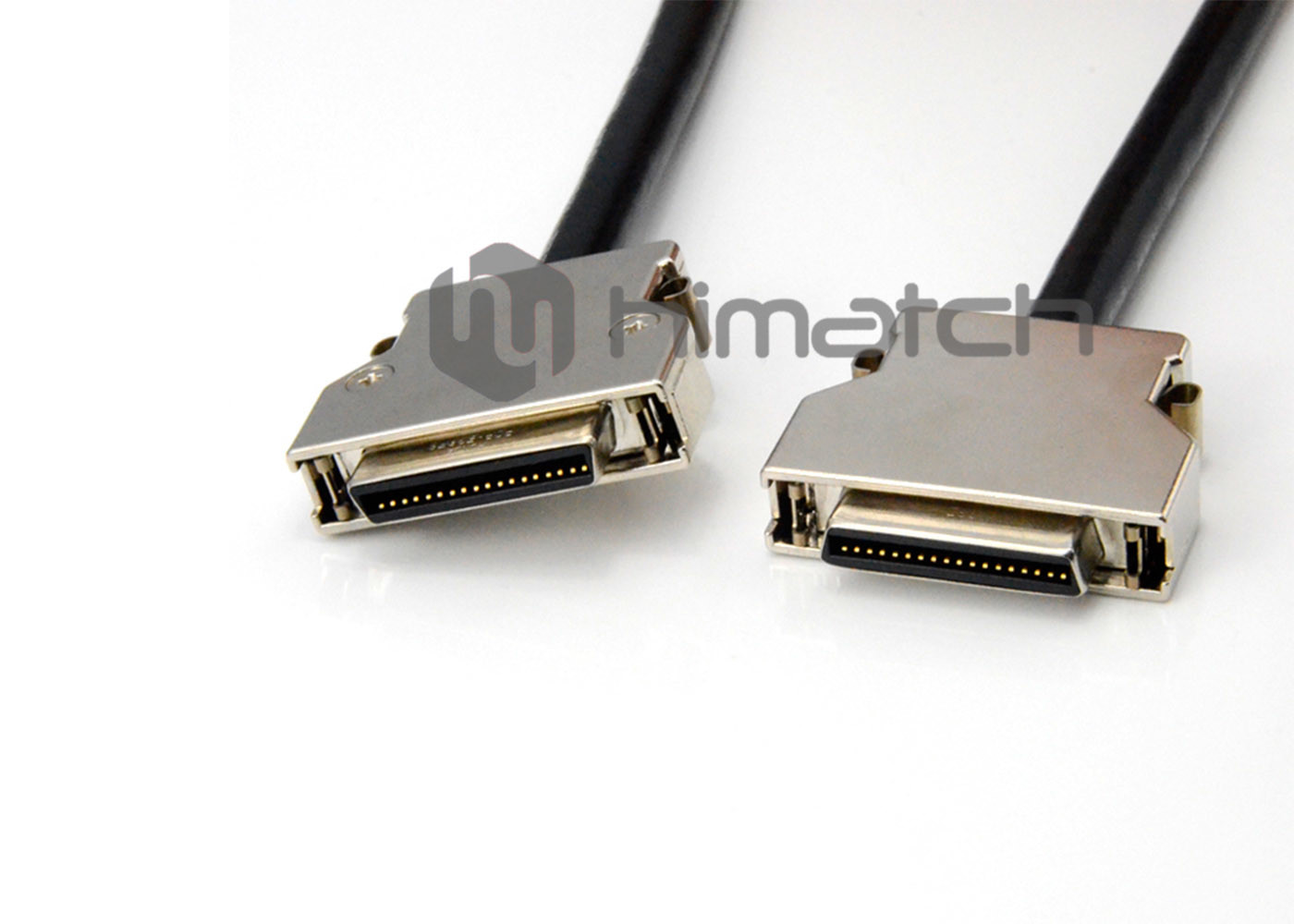 Female To Female 28AWG MDR 36 Pin SCSI Data Cable