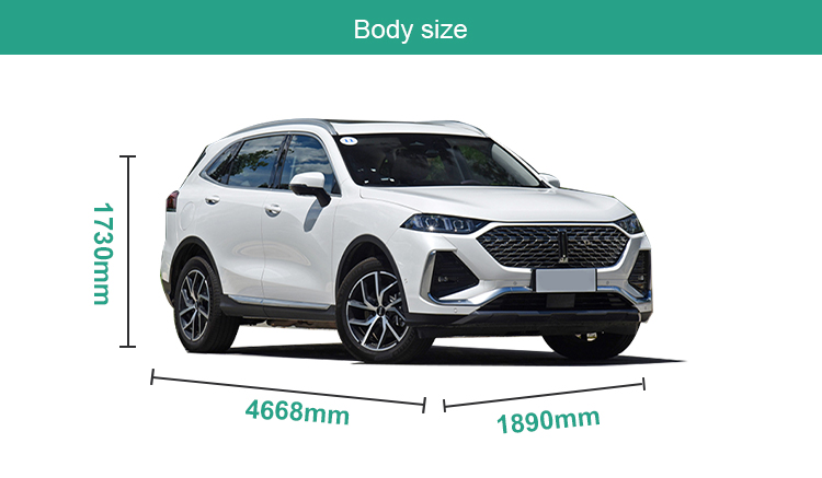 2023 Mid-size SUV WEY Coffee 01 new hybrid car High performance new hybrid electric car WEY coffee 01 moka PHEV 0km Used Car