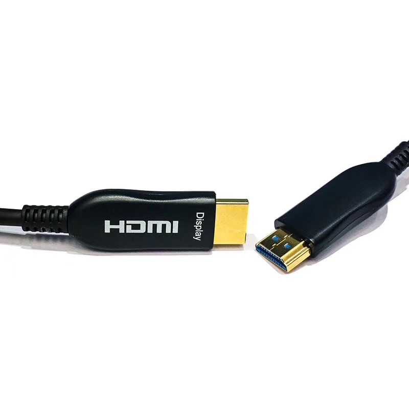 HDTV cable 2.0 Without chip 2.0V 4K*2K 18 Gbps Fiber Optic PVC HDTV 4k@60Hz 5M-50M