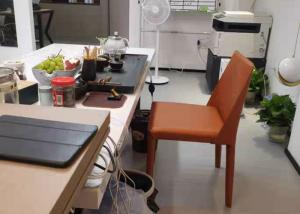 Wholesale Kitchen Saddle Leather Side Chair from china suppliers