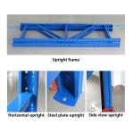 Safest Metal Material Light Duty Racking Warehouse Storage Standard Size