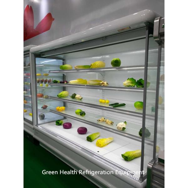 Multideck Commercial Vegetable / Fruit Open Display Chiller