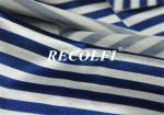 Navy Style Printing Fabric Anti Static Spandex Workout Leggings High Stretch
