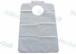 Customized Disposable Dental Bibs / Apron White Color Easy To Wear