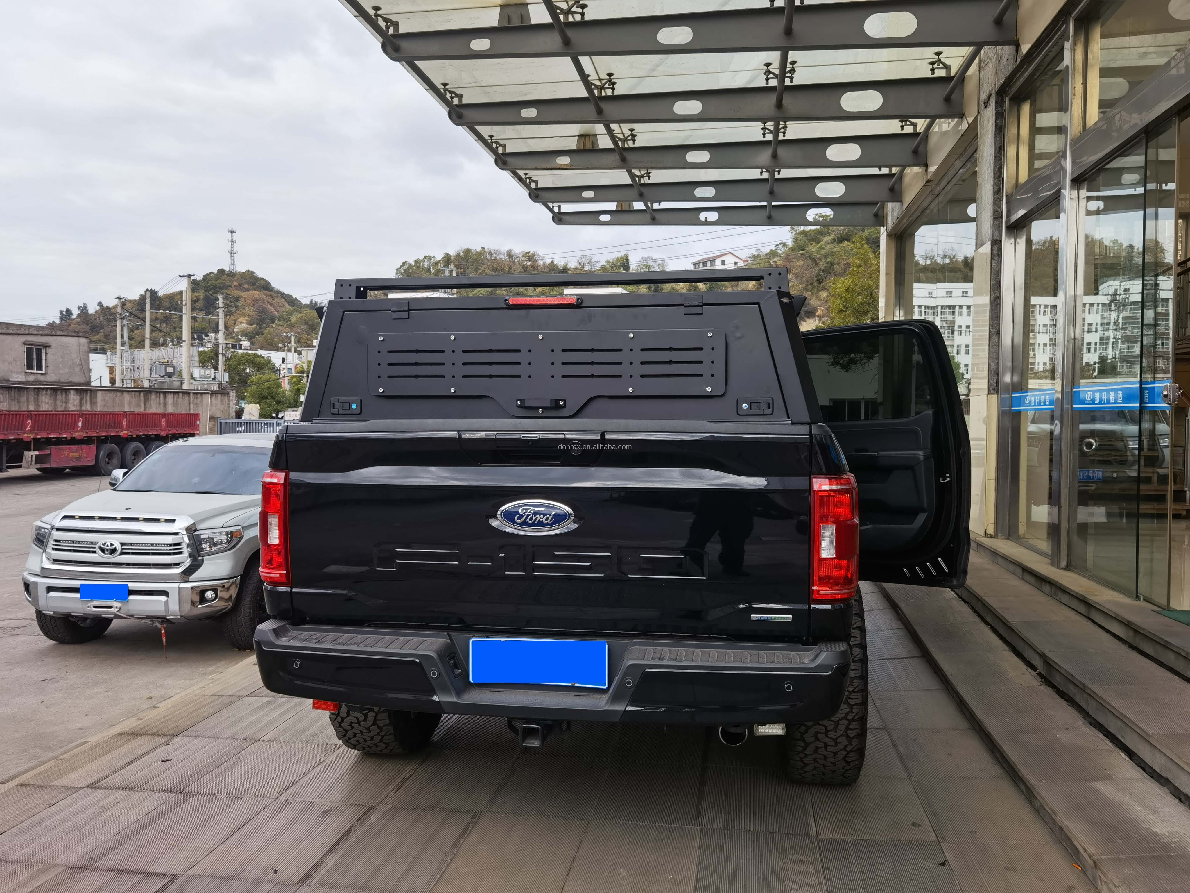 Ford F150 Raptor 4x4 Accessories Aluminum Alloy Canopy with No Drill Installation