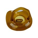 Natural Color Baby Sucking Pacifier For Breastfed Baby FDA / SGS Approval