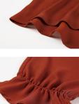 Ladies Top Fashion Plain Blouse