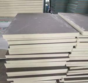 Wholesale Exterior Roofing Class A Pu Insulated Sandwich Panels 60mm Fire Insulation from china suppliers