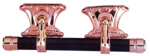 Wholesale Bronze Color Casket Swing Bar H Size Customized For Wooden / Metal Casket from china suppliers