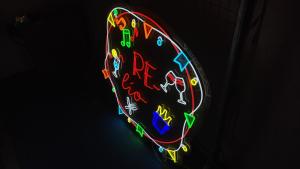Wholesale AC240V Restaurant Bar Neon Sign 8×12mm Hang Wall Lighting No Fragile from china suppliers