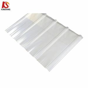Wholesale Good Corrosion Resistance GFRP Fiber Glass Roofing Panels FRP Roof Sheet Width 720-1130mm for Industrial and Commercial from china suppliers