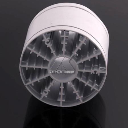 Factory Profile Cylindrical Heat Sink , Round Heat Sink Extrusion Energy