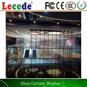 Wholesale Full Color Transparent Led Video Wall for Buildings / Office Buildings from china suppliers