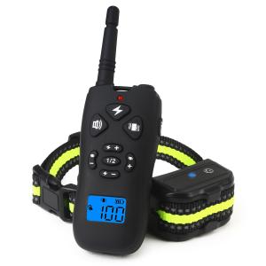 Wholesale Outdoor Remote Control Dog Training Collars Rechargeable Dog Bark Training Collar from china suppliers