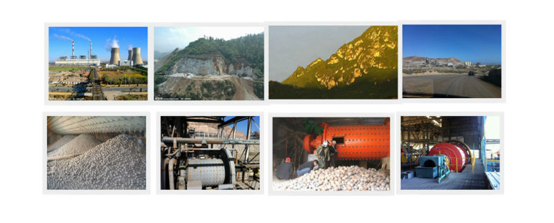 20 - 60mm Hot Rolled Grinding Steel Balls Carbon Material For Zinc Ore