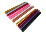 8 Inch 10 Inch Colored Beeswax Taper Candles Christmas Gold For Dinner