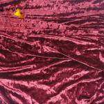 china factory weft knitted velvet/velour/crush velvet for garment and chair