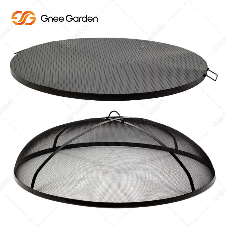Customized Natural Rust Corten Steel Metal Large Barbecue Grill Outdoor Fire Pit