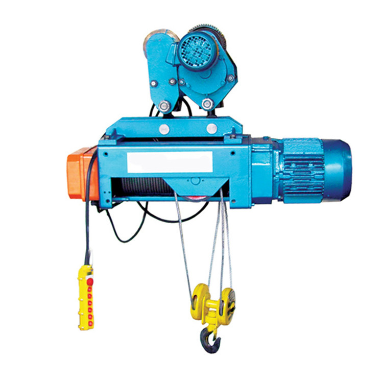 CE ISO 5T Bearing Electric Wire Rope Hoist 30m Pandant Control