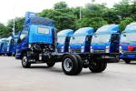 Diesel Or Gasoline JAC Lorry 120hp Light Cargo Truck 60-80km/H