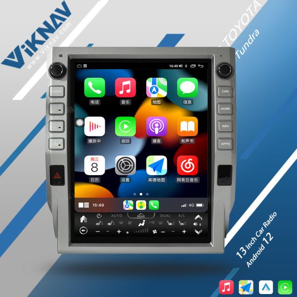 Aftermarket Toyota Tundra Head Unit Car Radio Stereo 2014-2021 Wireless