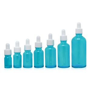 Wholesale Round Glass Liquid Dropper Bottle With Screw Dropper Cap from china suppliers