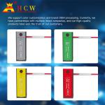 Hotel Parking Barrier Gate IP54 Opening Closing Time 1.5~6s Adjustable Boom Gate