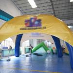 Protable Inflatable Canopy Tent For Sport Meeting / Outdoor Events 15oz Pvc