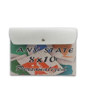 Wholesale New European and American street tide printing leather clutch evening bags from china suppliers