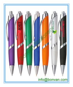 Wholesale plastic logo ballpoint pen,high quality logo ball pen from china suppliers