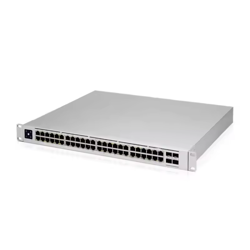 UniFi Pro 48-Port PoE Managed L2/L3 Gigabit USW-Pro-48-POE Ethernet Switch Workstation High Capacity And Efficiency