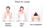 Portable Mini Electric Silicone Facial Cleanser Waterproof Ipx7