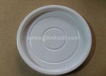 Food Grade Brown Dome Paper Cup Lid 80mm / 90mm No Smell With Logo